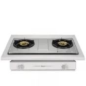 (店+)【林內】(全省安裝)雙口不鏽鋼嵌入爐RBTS-227SC瓦斯爐天然氣RBTS-227SC_NG1