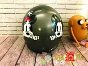 手繪瘋 [手繪 迪士尼 米老鼠 米奇 VS 米妮 生日款 安全帽 手工 禮物 生日 情人節