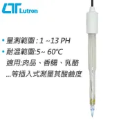 【良興購物網】Lutron路昌 尖刺型PH酸鹼計測試棒 PE-06HD 