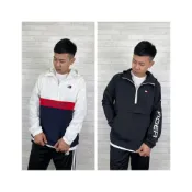 (店+)【TOMMY HILFIGER】零碼出清 anorak 半開襟 套頭式 防風外套 帽T 衝鋒外套