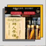 🔥限時下殺🔥絲口泡酒玻璃瓶高檔家用密封空瓶加厚高硼硅人参鹿茸海馬藥酒空瓶 H9V1/