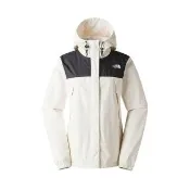 【The North Face】女 DV防水兩件式刷毛外套 AP《黑/白》7QW6/防水透氣寬鬆連帽三合一外套