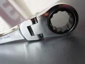 FLEXIBLE GEAR 18mm開口扳手18mm可調角度棘輪扳手 SNAP ON MAC