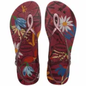 havaianas 哈瓦士 巴西人字拖 女款 Luna print 印花酒紅 涼鞋 拖鞋 夾腳拖 海灘鞋＊夏日微風＊｜領券9折｜換季推薦⚡海邊玩水 夏天｜APP下單最高再賺22%點數