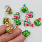 端午早鳥優惠✨手工編織端午節小糉子吊墜掛件DIY五彩繩香包寶寶嬰兒手腳鏈配件 車掛配件 精緻手作
