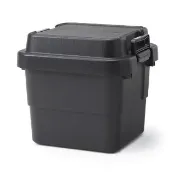 【MUJI 無印良品】耐壓收納箱/小 約寬40×深39×高37cm
