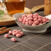 【 赤柑食品 】- 紅色仙楂粒 540克 ( 仙果 仙楂丸 仙梅粒 古早味零食 台灣製造 仙楂系列 )