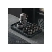 (店+)懶人石磨茶具旋轉茶具功夫茶壺磨盤時來運轉自動沖泡茶器