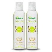 【壽滿趣】Somuch 澳洲頂級冷壓初榨橄欖油噴霧/噴油瓶-200mlx2(可生飲/低溫冷壓)