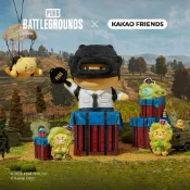 現貨  ☆ bigboss ☆ KAKAO FRIENDS 韓國正品 🇰🇷 PUBG絕地求生 叢林變裝娃娃 鍵帽吊飾