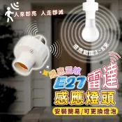 台灣現貨 雷達感應燈座 雷達燈座 感應燈座 E27遙控燈座 遙控燈座 無線燈座 智慧燈座 燈座 燈泡座 智能燈座