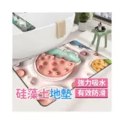 (店+)【琳媛小舖】腳踏墊 仿3D吸水墊 踏墊 地墊 矽藻土軟地墊 吸水地墊 腳踏墊 硅藻泥地墊 防滑墊 卡通地墊 軟墊 CT026