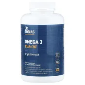 【iHerb】Dr. Tobias, 歐米伽3 魚油，三倍功效，180 粒軟凝膠