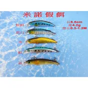 【白帶魚休閒小舖】 ST-010-22 米諾 各種 路亞 假餌 擬餌 顫泳 木蝦 波扒 小胖子 鉛筆 波趴 鉛頭鉤 曲柄