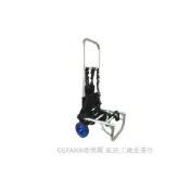 (店+)負重背架 登山背架 釣魚背架 釣箱專用拖車 拉桿行李車 折疊行李車登山戶外鋁合金背架帶輪子