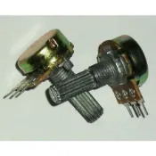 庫存不用等-【no】-現貨 單聯電位器 B20K 功放電位器 柄長20MM 1個   [86643-031]   sh現