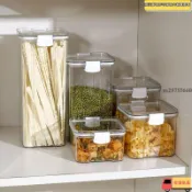 🔥臺灣出貨🔥密封罐 保鮮罐 食品罐 密封罐五穀雜糧收納盒家用廚房儲存糧食塑料瓶零食幹貨茶葉儲物罐 食品密封罐 密封儲