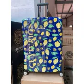 百夫長旅行箱展示品些許小傷良品可正常使用請先聊聊詢問商品再下單尺寸齊全22吋登機箱29吋拉鍊箱29吋胖胖箱消光藍顛倒書法