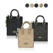 【COACH】C LOGO/皮革MINI DYLAN托特包立體造型鑰匙圈掛飾(mini款/多色多款)