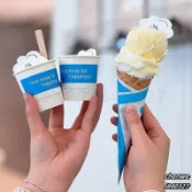 台灣出貨 冰淇淋包材 冰激凌紙碗冰淇淋紙杯紙託甜筒紙套尖託蛋筒蛋卷脆皮筒卡通包裝紙