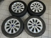 10月刊 很新 亮銀 多爪 福特 focus原廠 5孔108 16吋鋁圈含輪胎 mk2 mk3 mk4 Mondeo