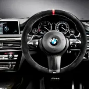 M performance BMW X5 F15 原廠 碳纖維麂皮方向盤【YGAUTO】
