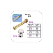 (店+)Y.G.S~支撐五金~銅質鏡珠 廣告螺絲 裝飾螺絲 一丁掛(夾木板、玻璃、壓克力)