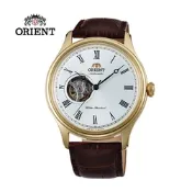 ORIENT 東方錶 SEMI-SKELETON 系列 小鏤空皮帶機械錶 白色 TAG00002W - 43mm
