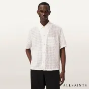 【ALLSAINTS】AUBREY 亞麻混紡短袖夏威夷襯衫 M029SE(箱型版型)