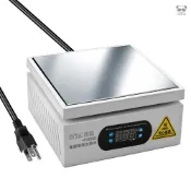 恆溫預熱平臺 數顯大功率加熱板 手機平板拆屏加熱臺 PCB主板加熱燙膜機 0-400℃調溫範圍       【BY202