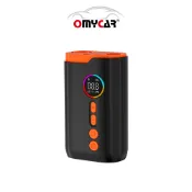 【OMyCar】輕巧無線打氣機(一年保固) 汽車打氣機 輪胎打氣機 胎壓檢測 預設胎壓 自帶照明