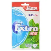 Extra 潔淨無糖口香糖-薄荷口味(62公克/袋)[大買家]