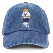 【現貨】優惠中~Polo ralph lauren帽子 PRL 老帽 小熊帽子 皮扣 牛仔棒球帽