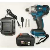 (店+)智玉科技有限公司/無刷電動扳手 兩用機21V 簡配 座充 3.0AH單電/木工套筒風炮/可拆汽車輪胎/機車傳動 保固半年