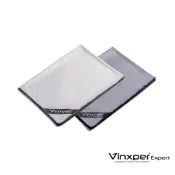 Vinxper 拋光布 超細纖維 嚴選布料 一抹去除水漬 汙跡 指紋和灰塵 香檳色 銀灰色雙色任選