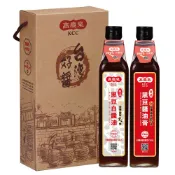 高慶泉 台灣好醬黑豆白醬油禮盒480mlx2 (公司直售)