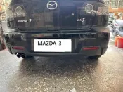 ☆雙魚座〃汽車精品〃2004~2009 MAZDA 3 倒車雷達2眼坎入式/25mm雷達眼/黑色/白色/銀色/雷達眼25