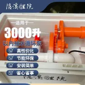 💋💋迷你20*30靜音自動高壓反沖洗排污轉鼓微濾機過濾器養魚 魚池 魚缸