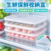 臺灣現🏆貨透明PE軟蓋可疊加海鮮魚肉冷凍保鮮盒冰箱生鮮蔬菜整理收納盒批發