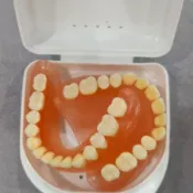 桃園速發🚀義齒模型假牙口腔全口牙科牙齒教具仿真教學示範展示牙模 可日常佩戴 熱水塑型 樹脂材料 均碼適合所有人 現有庫存