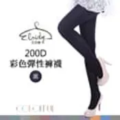 【PChome 24h購物】Eloidy 艾若娣•200D彩色彈性褲襪-黑