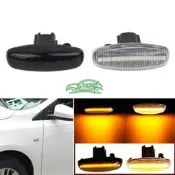 台灣現貨豐田新款RAV4-Vios-Altis-Yaris-LED流水葉子板燈轉向燈-流水側燈-側邊燈-流水方向燈