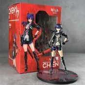 二次元明日方舟/APEX 陳 模型 老陳 武裝美少女動漫周邊遊戲擺見