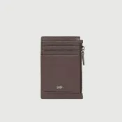 【BRAUN BUFFEL 德國小金牛】維克多-D2 8卡零錢包卡夾-培土棕(BF512-154-POS) 送禮推薦