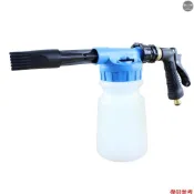 現貨 洗車泡沫槍可調式洗車噴霧器3/8/NPT 3/4連接器，帶32oz瓶