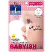 (店+)【Tomod's 三友藥妝】KOSE光映透 BABYISH嬰兒肌 玻尿酸潤澤面膜7入【三友藥妝Tomod's】