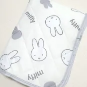 日本品牌 Miffy 米飛兔 涼感床套 單人床包 100*205cm 涼感保潔墊 鋪棉床墊 四角鬆緊帶 可機洗 夏季涼感
