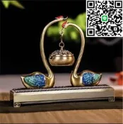 【好康】天鵝湖爐單香爐居家店鋪高端珍品香無粘香兩設香爐擺件香爐