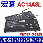 筆電達人 ACER AC14A8L 電池 Aspire VX15 VX5-591g Spin3 SP314-51 Aspire V15 Nitro VN7-571 VN7-571G VN7-572 VN7-572G VN7-572 VN7-572G VN7-591 VN7-591G VN7-592 VN7-592G VN7-791 VN7-791G (MS2395) VN7-792 VN7-792G