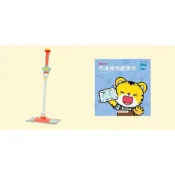 現貨【正版巧虎教具組】音樂拖把＋厚紙繪本巧虎綜合遊戲書｜模仿學習好幫手！